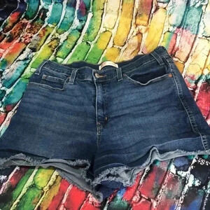 Levi Strauss signature heritage high‎ rise shorts plus size 14